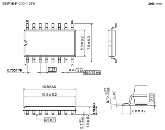 C-MOS(SOP) TC74HC161AF