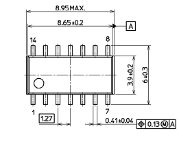 CMOS(SOIC) UPD4075G