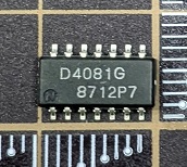 C-MOS(SOIC) UPD4081GC-MOS(SOIC) UPD4081G